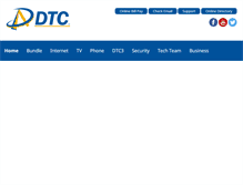 Tablet Screenshot of dtccom.net